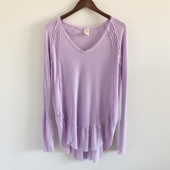 Free People Tops - Free People We The Free Catalina Thermal Top Lilac